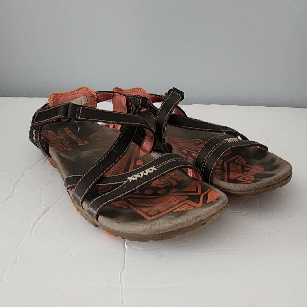 Merrell strappy sandals womens size 9